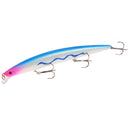 Best selling 1pcs 18cm 24g big long fish Minnow sea fishing lure bait 3D eyes Strong hooks lures for sea fishing
