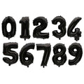16 32 40 Inch Silver Gold Foil Number Balloons Digital Globos Birthday Wedding Party Decorations Ballons Baby Shower Supplies