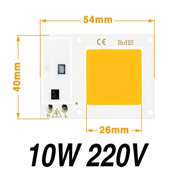 LED Grow COB Chip Phyto Lamp Full Spectrum AC220V 10W 20W 30W 50W For Indoor Plant Seedling Grow and Flower Growth Fitolamp