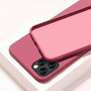 Matte Candy Colored Silicone Case For Apple iPhone 11 Pro Max SE 2 2020 6 S 7 8 Plus X XS MAX XR