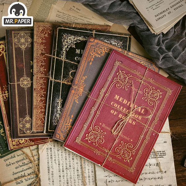 Mr.paper 10 Designs Antique Medieval Record Letter Scrapbooking/Card Making/Journaling Project DIY Retro Hangtag with Hole Cards