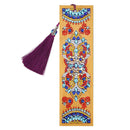 Diamond Painting Bookmark 5D DIY Special Shaped Diamond Art Mosaic Leather Tassel Book Marks Diamond Embroidery Cross Stitch