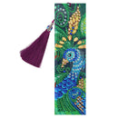 Diamond Painting Bookmark 5D DIY Special Shaped Diamond Art Mosaic Leather Tassel Book Marks Diamond Embroidery Cross Stitch