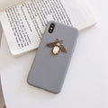 Luxury Diamond Bee Glitter Soft Case for iphone 7 8 6S plus X XR XS 11 Pro Max  And Samsung S8 S9 S10 Note 10 9