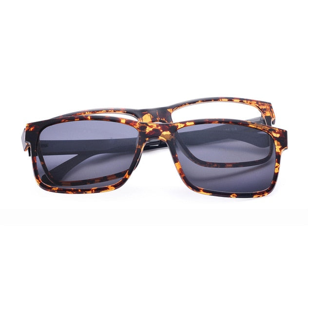 Eyeglasses Brand designer Polarized Magnet Clip glasses frame men women Myopia Prescription Glasses Optical sunglasses Eyewear