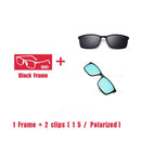 Eyeglasses Brand designer Polarized Magnet Clip glasses frame men women Myopia Prescription Glasses Optical sunglasses Eyewear