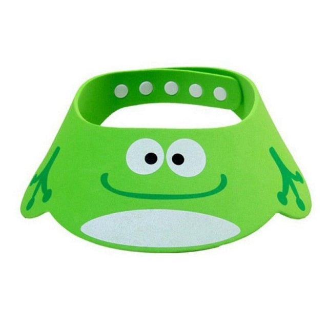 New Kids Bath Visor Hat,Adjustable Baby Shower Cap Protect Shampoo, Hair Wash Shield for Children Infant Waterproof Cap