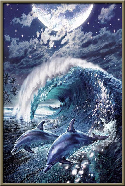 5D Diamond Painting Animals Horse Diamond Mosaic Tiger Lion DIY Full Round Diamond Embroidery Cross Stitch  Rhinestone Art