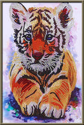 5D Diamond Painting Animals Horse Diamond Mosaic Tiger Lion DIY Full Round Diamond Embroidery Cross Stitch  Rhinestone Art