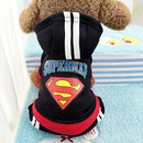 Winter Warm Pet Dog Clothes Soft Cotton Four-legs Hoodies Outfit For Small Dogs Chihuahua Pug Sweater Clothing Puppy Coat Jacket