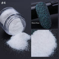 Black / White Nail Glitter Dipping Powder