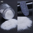 Black / White Nail Glitter Dipping Powder