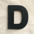 9cm/3.54" PVC Black Uppercase English Letters Interior Wall Garden Wedding Decorative Alphabet Environmentally Friendly Letters