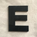 9cm/3.54" PVC Black Uppercase English Letters Interior Wall Garden Wedding Decorative Alphabet Environmentally Friendly Letters