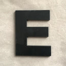 9cm/3.54" PVC Black Uppercase English Letters Interior Wall Garden Wedding Decorative Alphabet Environmentally Friendly Letters