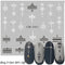1 Sheet Russian text Nail Watermark Decals Sexy lips Middle finger Sexy girl Water Transfer Slider Russia Words Manicure Tattoos