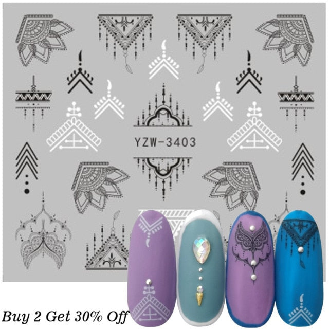 1 Sheet Russian text Nail Watermark Decals Sexy lips Middle finger Sexy girl Water Transfer Slider Russia Words Manicure Tattoos