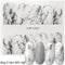 1 Sheet Russian text Nail Watermark Decals Sexy lips Middle finger Sexy girl Water Transfer Slider Russia Words Manicure Tattoos