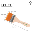 High Quality Nylon Paint Brush  Different Size Wooden Handle Watercolor Brushes For Acrylic Oil Painting School Art Supplies
