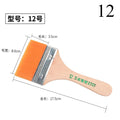 High Quality Nylon Paint Brush  Different Size Wooden Handle Watercolor Brushes For Acrylic Oil Painting School Art Supplies