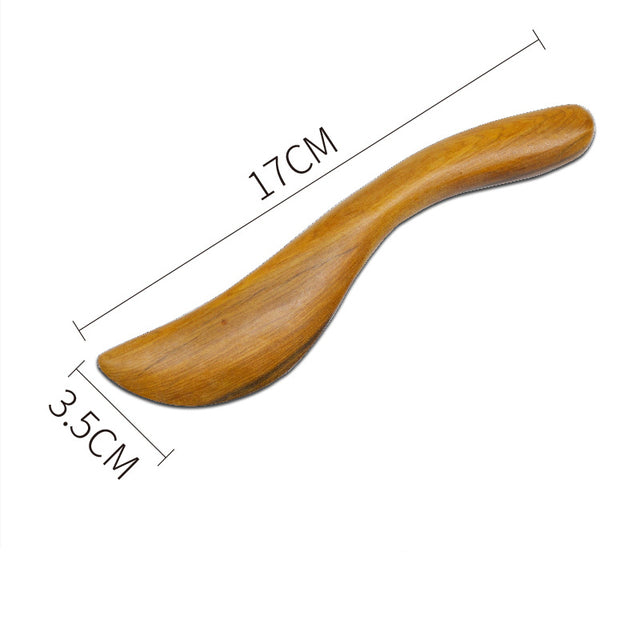 Fragrant Wood Body Massage Tool Foot Reflexology AcupunctureThai Massager Roller Therapy Meridians Scrap Lymphatic Health Care