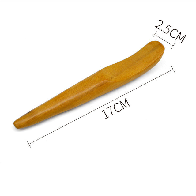 Fragrant Wood Body Massage Tool Foot Reflexology AcupunctureThai Massager Roller Therapy Meridians Scrap Lymphatic Health Care