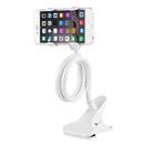 Mobile Lazy Bracket Two Clamp Flexible Phone Stand Holder for Cellphone Support