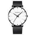 2020 Men's Watch Ultra-Thin Stainless Steel Men Business Watch Men Mesh Belt Quartz Wristwatch Male Clock Relogio Masculino