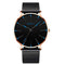 2020 Men's Watch Ultra-Thin Stainless Steel Men Business Watch Men Mesh Belt Quartz Wristwatch Male Clock Relogio Masculino