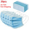 (COVID-19) 3-Layers Thick Disposable Face Mask with Filter (20 pieces)