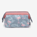 Women Travel Animal Flamingo Make Up Bags Girl Cosmetic Bag Makeup Beauty Wash Organizer Toiletry pouch Storage Kit Bath Case