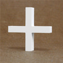 Diy Thick 12MM Wood Wooden Letters numbers White Alphabet Wedding Birthday Party Home Decorations Personalised Name Design