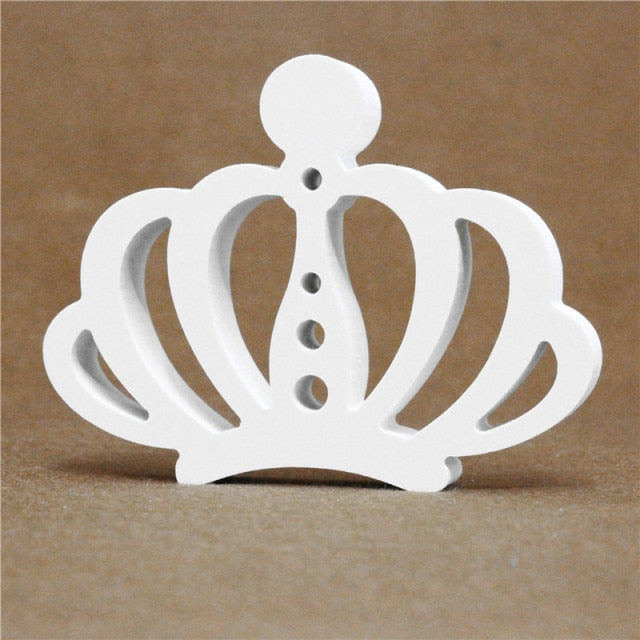 Diy Thick 12MM Wood Wooden Letters numbers White Alphabet Wedding Birthday Party Home Decorations Personalised Name Design