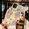Pikachu Kawaii  Soft Silicone Phone Case Cover For iPhone 5C 5 5S SE 7 8 plus X XS XR XS MAX 11 11 pro 11 Pro Max