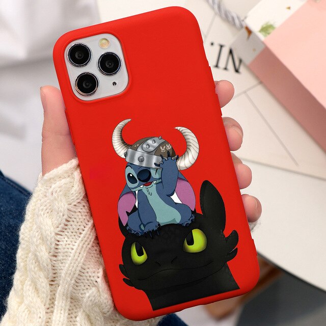 Cartoon Character Silicone Phone Case For iPhone XS 11 Pro Max XR X 7Plus 8 7 6 6S Plus 5 5S SE