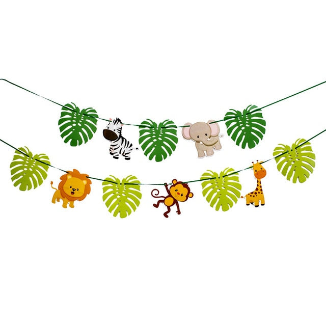 Birthday Jungle Theme Party Balloon