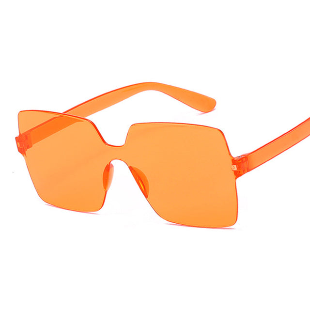 Fashion Sunglasses Women Ladies Red Yellow Fashion Square Sun Glasses Female Driving Shades UV400 Oculos De Sol Feminino