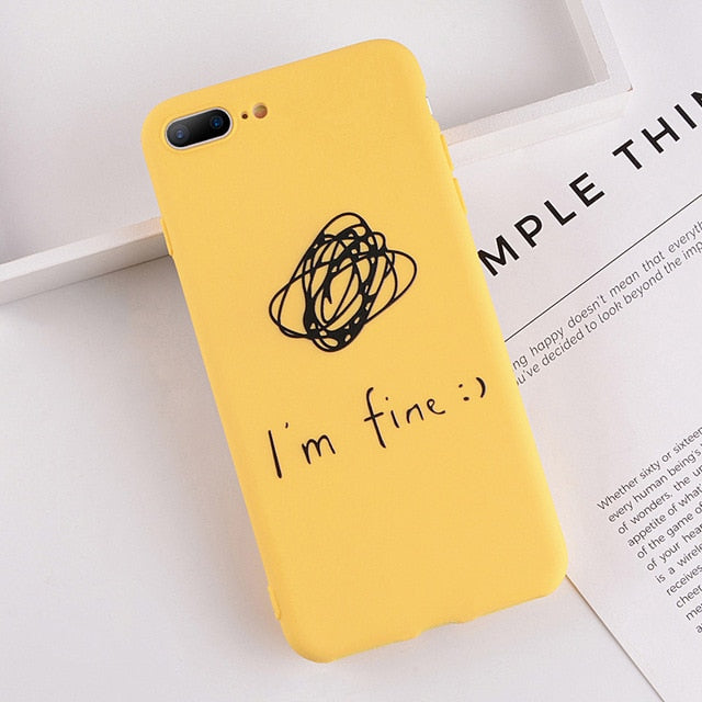 Silicone Cute Print Phone Case For iPhone 11 6 6s 7 8 Plus X XR XS 11Pro Max