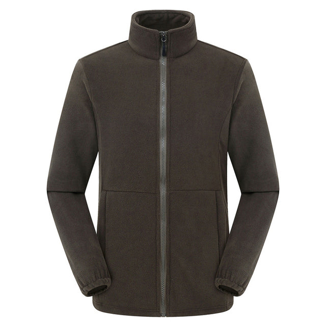 TRVLWEGO Men Women's Fleece Hiking Thermal Jackets Outdoor Sports Climbing Trekking Camping Windbreaker Male Warm Coats