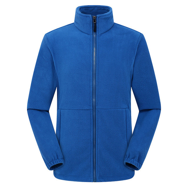 TRVLWEGO Men Women's Fleece Hiking Thermal Jackets Outdoor Sports Climbing Trekking Camping Windbreaker Male Warm Coats