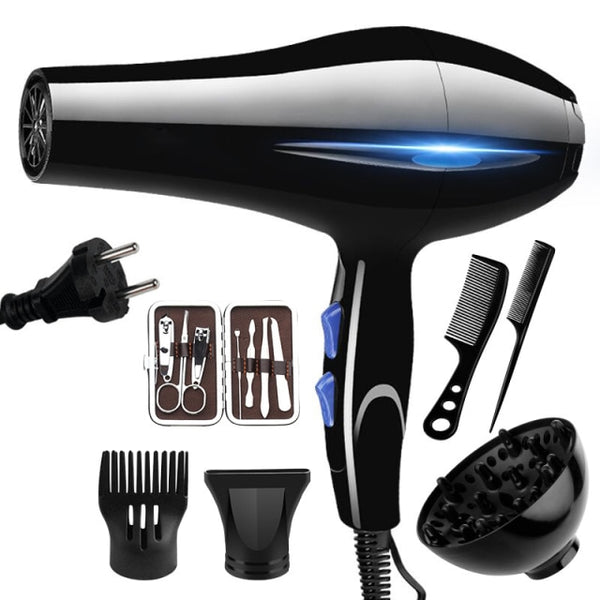 2200W Powerful Professional Hair Dryer 5 Gear Tools Dryer Negative Ion Hair Dryers Electric Blow Dryer Hot / Cold Air Blower Fan