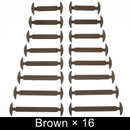 Silicone Elastic Shoelaces Fashion Unisex Athletic No Tie Shoe Lace All Sneakers Fit Quick Shoe Lace