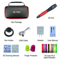 SMAFFOX 3D Pen With 18 Colors 54 Meter PLA Filament Printing Pen Support  ABS and PLA Kids Diy Drawing Pen With LCD Display