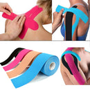 5M Waterproof Breathable Cotton Kinesiology Tape Sports Elastic Roll Adhesive Muscle Bandage Pain Care Tape Knee Elbow Protector