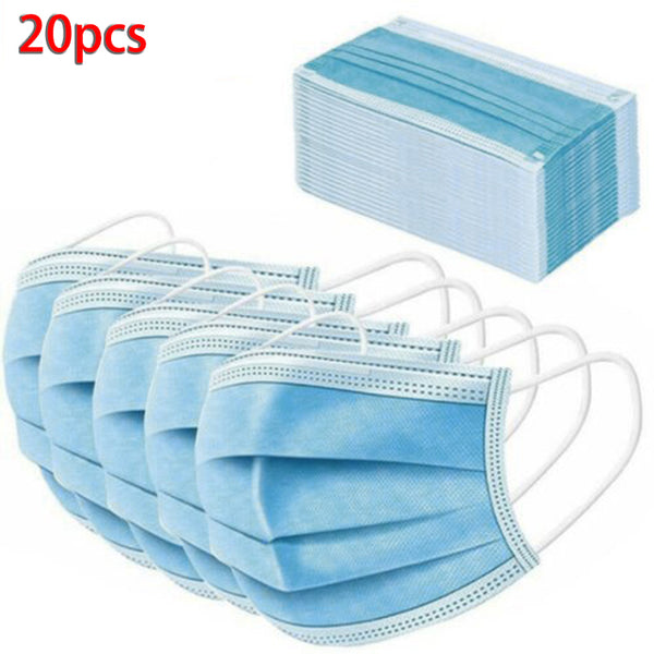 Coronavirus: 3-Layered Disposable Face Mask - N95 Mask Type