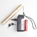 Powerful 10000m 532nm Green Laser Sight laser pointer Powerful Adjustable Focus Lazer with laser pen Head Burning Match