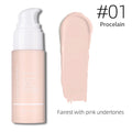 Langmanni 30ml Liquid Foundation Soft Matte Concealer 13 Colors Primer Base Professional Face Make up Foundation Contour Palette