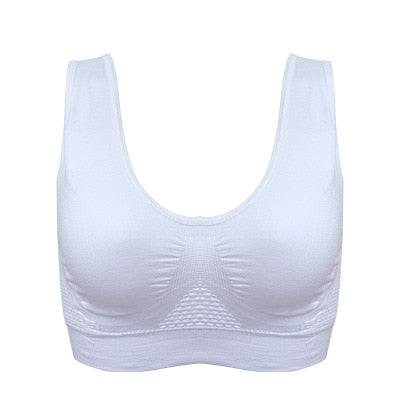 Bras For Women Plus Size Seamless Bra Cotton Breathable Underwear Wireless With Pads Push Up Bra Plus Size