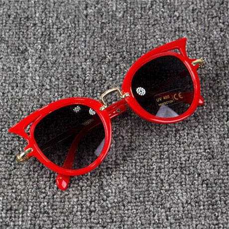 Beautyeye 2018 Kids Sunglasses Girls Brand Cat Eye Children Glasses Boys UV400 Lens Baby Sun glasses Cute Eyewear Shades Goggles