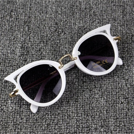Beautyeye 2018 Kids Sunglasses Girls Brand Cat Eye Children Glasses Boys UV400 Lens Baby Sun glasses Cute Eyewear Shades Goggles